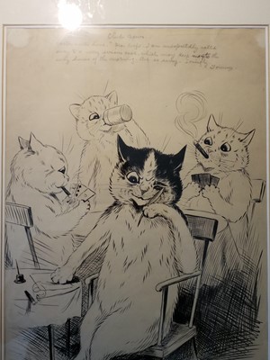 Lot 511 - Wain (Louis, 1860-1939). Club Cat