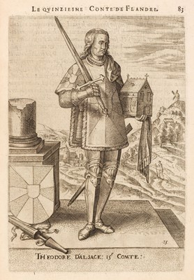 Lot 126 - Martin (Cornelius). Les genealogies et anciennes descentes des Forestiers et Comtes de Flandre