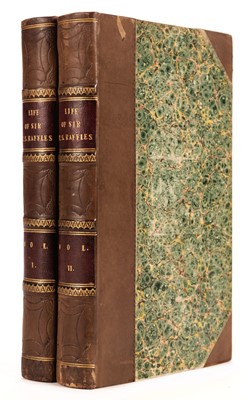 Lot 29 - Raffles (Lady Sophia). Memoir of the Life and Public Services of Sir Thomas Stamford Raffles