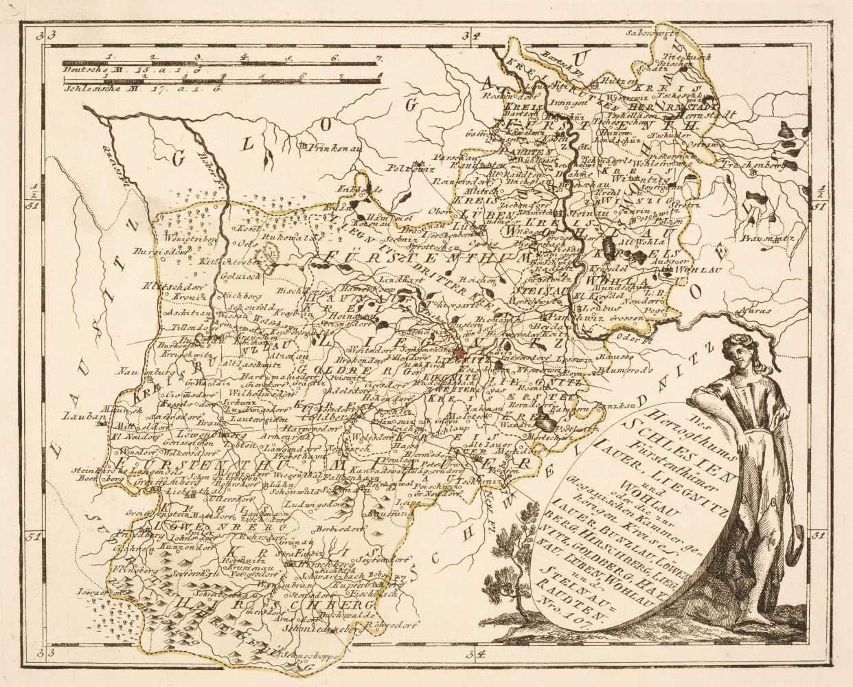 Lot 318 - Poland. Von Reilly (Franz Johann Joseph), A collection of 31 regional maps, circa 1790