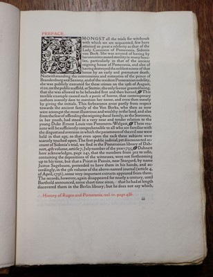 Lot 639 - Kelmscott Press, Sidonia the Sorceress by William Meinhold