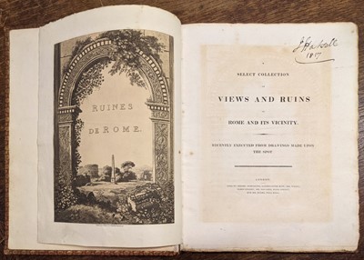 Lot 24 - Merigot (James). A Select Collection of Views and Ruins in Rome and its vicinity, circa 1815-17