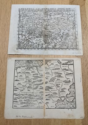 Lot 274 - Eastern Europe. A collection of eight maps, 16th century