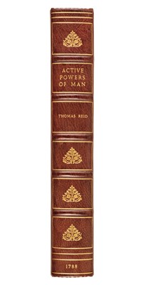 Lot 106 - Reid (Thomas). Essays on the Active Powers of Man, 1st ed., Edinburgh & London, 1788