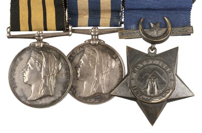 Lot 242 - Ashantee & Egypt Medals. Reverend F.C. Lang, Royal Navy