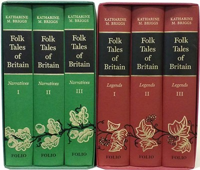 Lot 396 - Folio Society. Folk Tales of Britain, [Narratives, Legends], 6 volumes, by Katherine M. Briggs, 2011