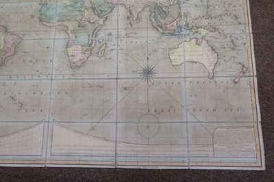 Lot 342 - World. Bowles & Carver. Bowles's New Four-Sheet Map of the World..., circa 1800
