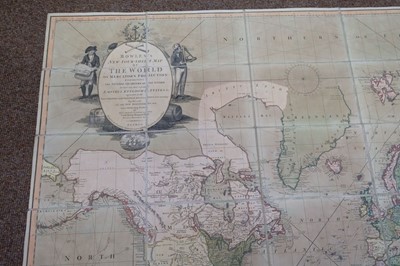 Lot 342 - World. Bowles & Carver. Bowles's New Four-Sheet Map of the World..., circa 1800