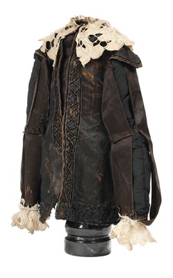 Lot 264 - Miniature garment. A 17th century-style coat, probably mid-late 19th century