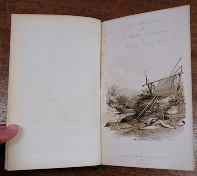 Lot 108 - Scrope (William). Days and Nights of Salmon Fishing in the Tweed, 1843
