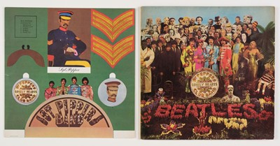 Lot 305 - The Beatles. Beatles records, inc. Red & Blue albums, Rubber Soul, Sgt. Pepper, Revolver, etc