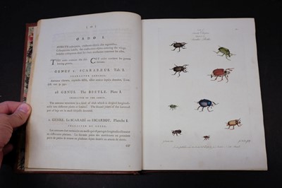 Lot 85 - Barbut (Jacques). The Genera Insectorum of Linnaeus, 1781