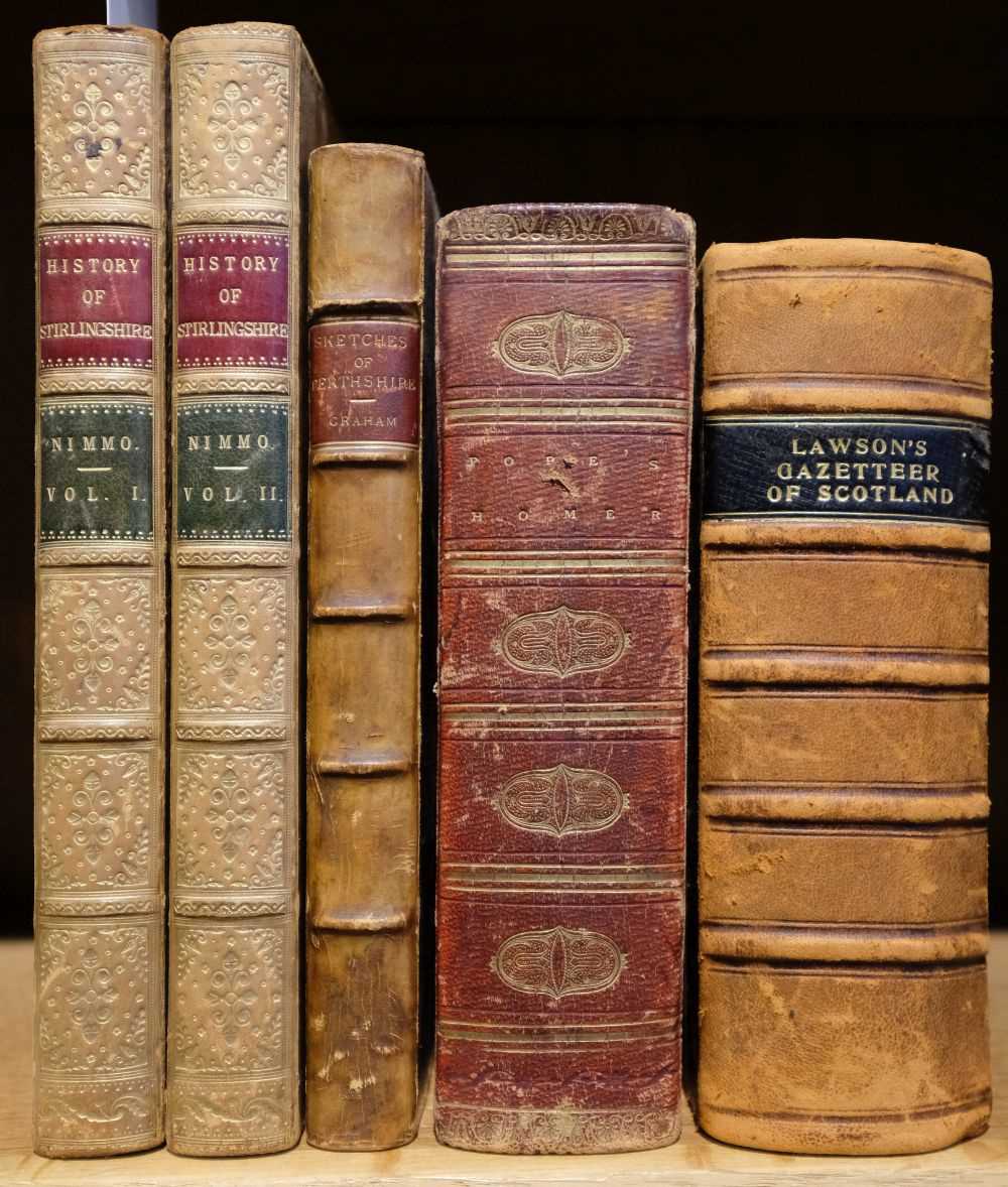 Lot 75 - Stirling (William Macgregor). History of Stirlingshire, 2 vols., 2nd ed., 1817
