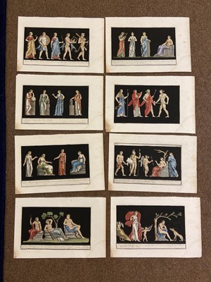 Lot 219 - Classical Engravings. A collection of approximately 100 prints, 18th century