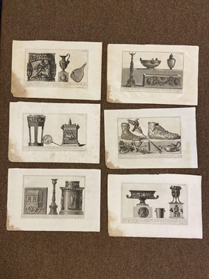 Lot 219 - Classical Engravings. A collection of approximately 100 prints, 18th century