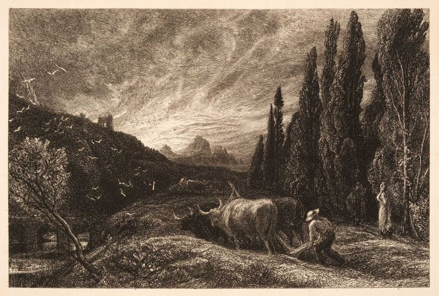 Lot 397 - Palmer (Samuel, 1805-1881). The Early Ploughman or The Morning Spread upon the Mountains, 1861