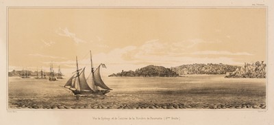 Lot 249 - Sydney.  (Sabatier & De Thierry), Two views of Sydney, Paris 1840-64