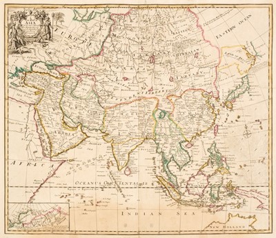 Lot 120 - Asia. Senex (John), A New Map of Asia from the latest Observations..., circa 1725