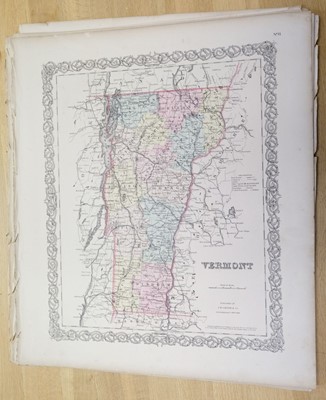Lot 133 - Colton (Joseph Hutchins) Colton's American Atlas, circa 1877