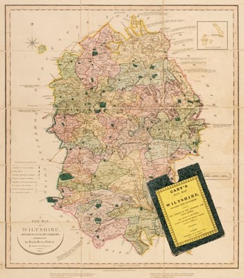 Lot 196 - Wiltshire. Cary (John), A New Map of Wiltshire Divided into Hundreds..., 1831