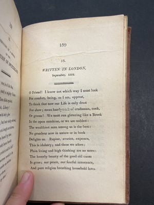 Lot 344 - Wordsworth (William). Poems, in Two Volumes, volume I only, 1st edition, 1807