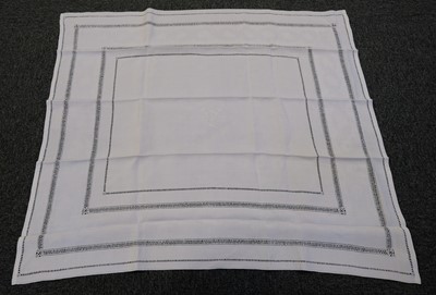 Lot 400 - Napkins. A set of fine Georgian napkins, 18th century