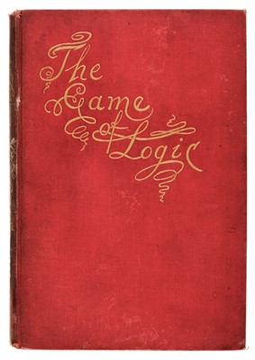 Lot 321 - Dodgson (Charles Lutwidge, 'Lewis Carroll'). The Game of Logic, 1887