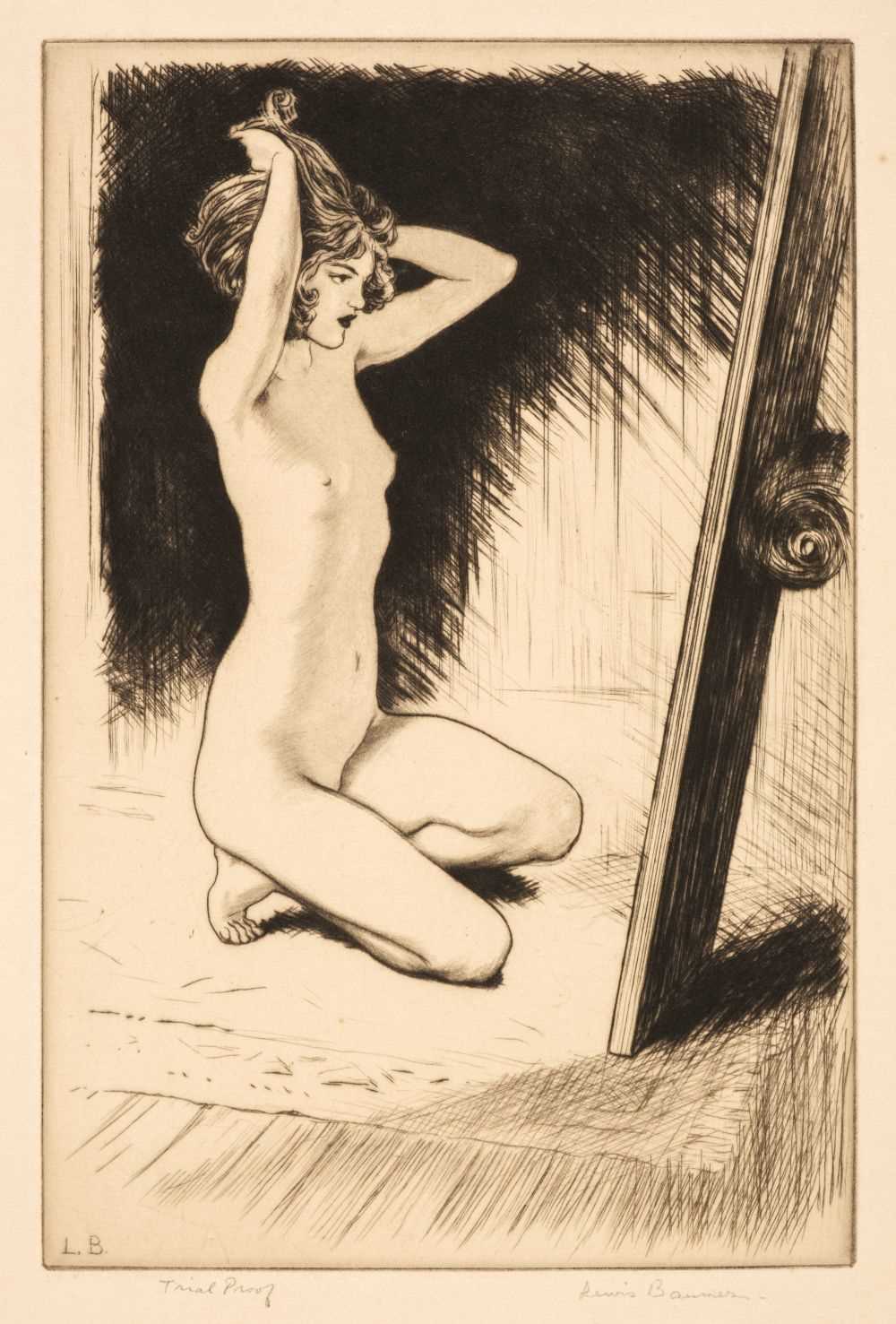Lot 402 - Baumer (Lewis, 1870-1963). Nude before a Mirror, 1920s