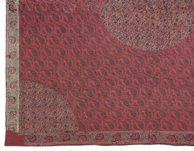 Lot 311 - Shawl. A Kashmir moon shawl, circa 1820