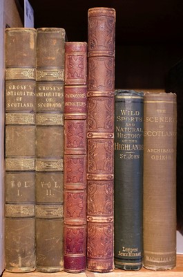 Lot 60 - Grose (Francis). The Antiquities of Scotland, 2 volumes, London: Hooper & Wigstead, 1797