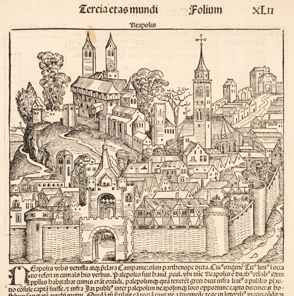 Lot 159 - Naples. Schedel (Hartmann), Neapolis, circa 1497