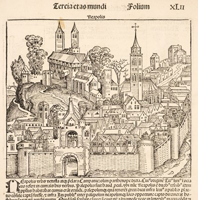 Lot 159 - Naples. Schedel (Hartmann), Neapolis, circa 1497