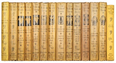 Lot 573 - Yellow Book. An Illustrated Quartery, 13 volumes, 1894-97