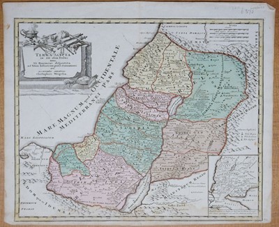 Lot 145 - Holy Land and Palestine. Weigel (Christopher), Terra Sancta..., 1712