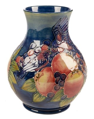 Lot 122 - Moorcroft. Modern Moorcroft vase