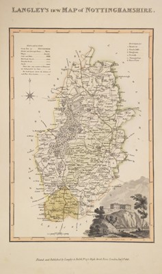 Lot 70 - Nottinghamshire. Greenwood (C. & J.), A Map of the County of Nottingham..., 1826