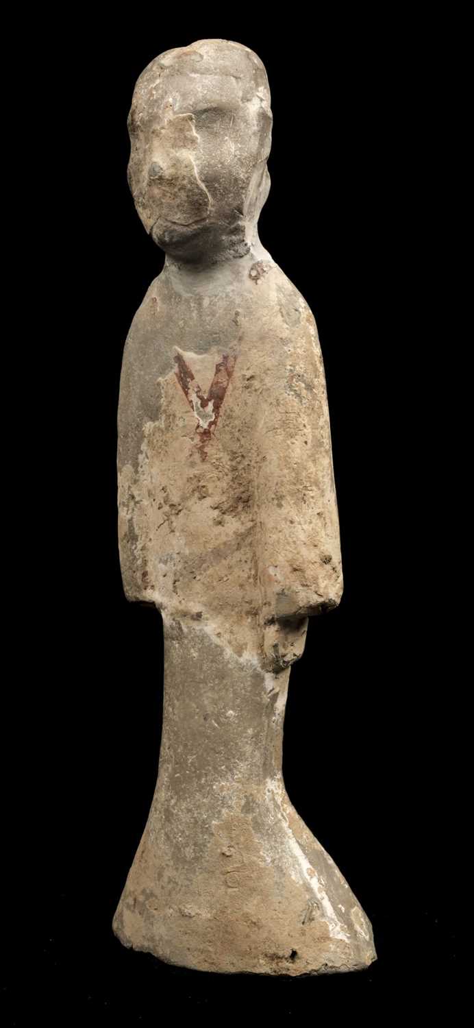 Lot 167 - Tomb Figure. Chinese clay tomb figure