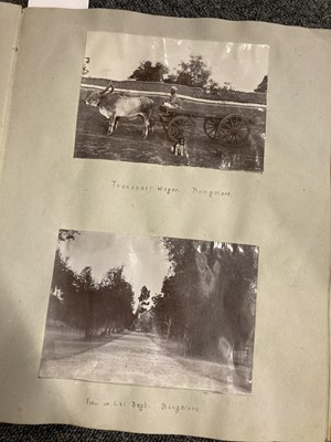 Lot 371 - Churchill Interest. 4th (Queen's Own) Hussars photograph album