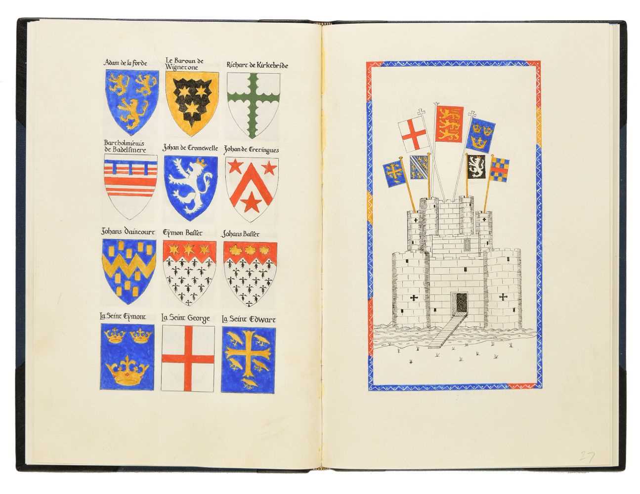 Lot 274 - Heraldry Manuscripts.