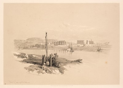 Lot 245 - Roberts (David). A collection of fourteen lithographs of Egypt & Nubia, F. G. Moon, 1847