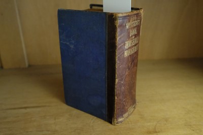 Lot 304 - Beeton (Mrs. Isabella).  The Book of Household Management..., 1st edition in book form, 1861