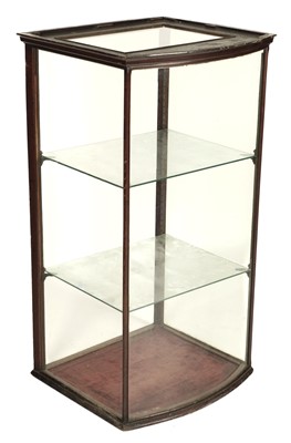 Lot 210 - Display Cabinet. Edwardian shop display cabinet