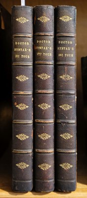 Lot 159 - Combe (William). The Tours of Doctor Syntax,  3 vols., 3rd ed., c.1820s