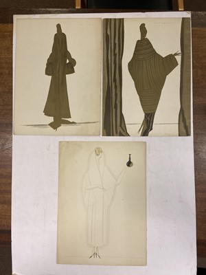 Lot 87 - Benito (Edouardo Garcia).  A collection of 10 pochoir lithographs, circa 1920
