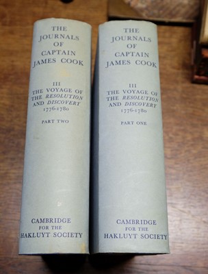 Lot 6 - Cook (Captain James). The Journals of Captain James Cook, 3 volumes, 1961-67