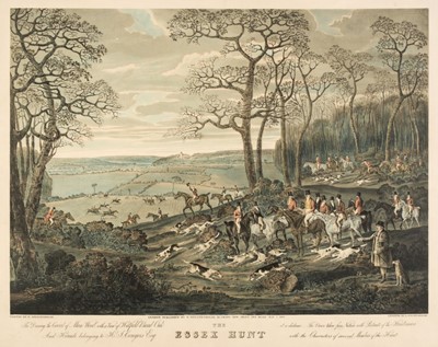 Lot 260 - Wolstenholme (Dean). The Essex Hunt, the set of four, circa 1860