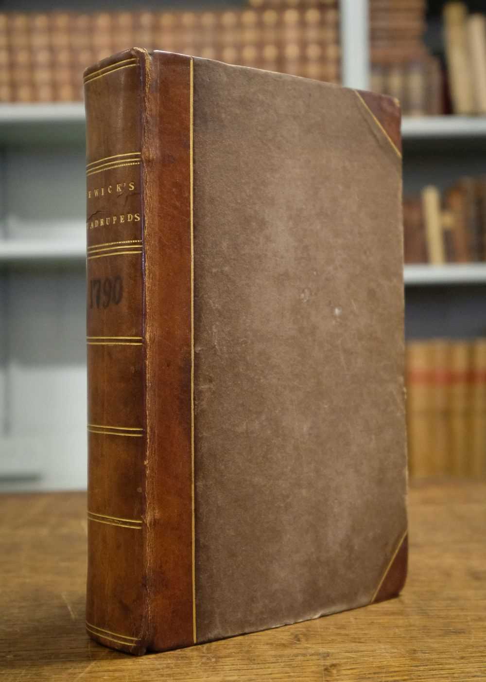 Lot 86 - Bewick (Thomas). A General History of Quadrupeds, 1st ed., 1790