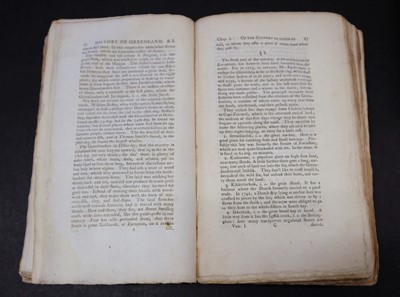 Lot 12 - Crantz (David). The History of Greenland, 2 volumes, 1str edition, 1767