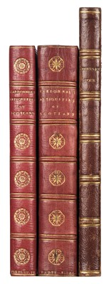 Lot 54 - Cardonnel (Adam de). Picturesque Antiquities of Scotland, 2 volumes, 1788-93