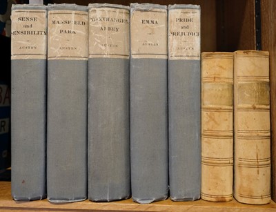 Lot 386 - Austen (Jane). The Novels of Jane Austen, 5 volumes, 1923